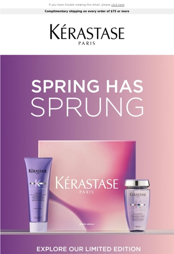 Limited Time Spring Kits + 500ML Bain