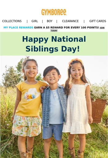 Happy National Siblings Day