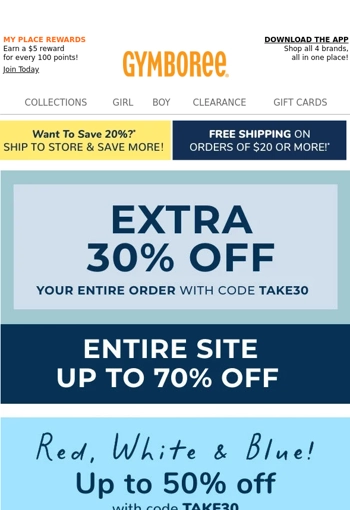 EXTRA 30% off EXTENDED!