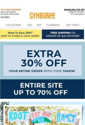 EXTRA, EXTRA 30% off with code TAKE30!